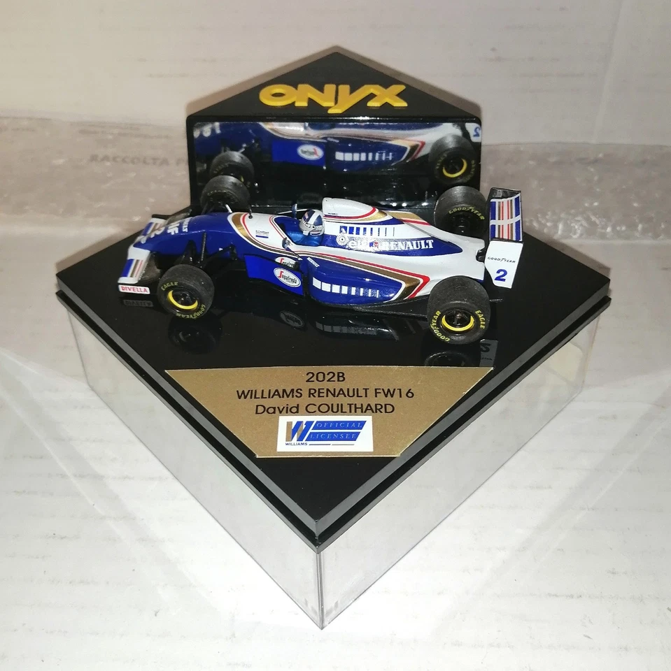 WIILIAMS RENAULT FW16 DAVID COULTHARD ONYX SCALA 1/43 REF.202B - Immagine 1 di 1