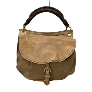 Auténtico bolso de mano miumiu - marrón oscuro de cuero - Imagen 1 de 11