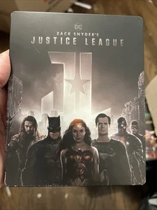Zack Snyder's Justice League (4K Blu-Ray/Blu-Ray, SteelBook) w/Digital Code - Picture 1 of 11