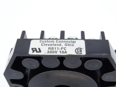 CUSTOM CONNECTOR RB11-PC RELAY SOCKET - Image 1 of 2