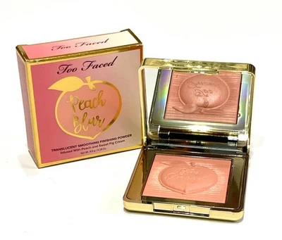 TOO FACED Peach Blur TRANSLUCENT FINISHING POWDER .28 Oz Fig Cream NEW IN BOX - Image 1 of 4