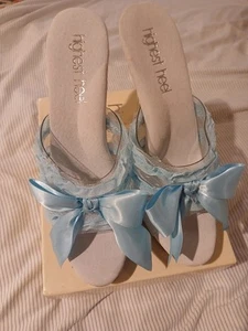 Fiocco donna trasparente bambino blu taglia 10 - Foto 1 di 5