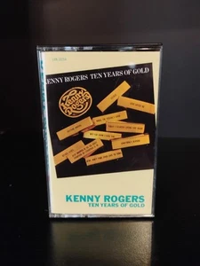 Kenny Rogers Ten Years Of Gold Cassette Liberty L4N-10254 Album Country Folk VG+ - Picture 1 of 4