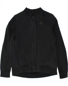 NIKE Womens Tracksuit Top Jacket UK 6 XS Black Cotton BP06 - Picture 1 of 3