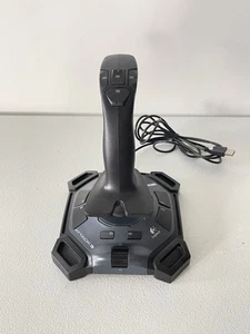 Logitech Attack 3 ATK3 J-UJ18 Joystick Gaming Controller - Untested - Great Cond - Picture 1 of 11