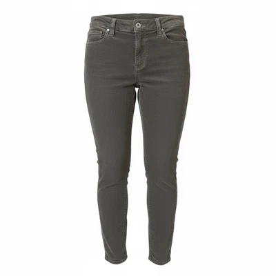 Женские узкие вельветовые брюки Lucky Brand Brooke размер 8 зеленые эластичные приталенные - Изображение 1 из 4