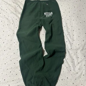 Vintage 90s Champion Reverse Weave Sweatpants Men's XL Michigan State University - Picture 1 of 5