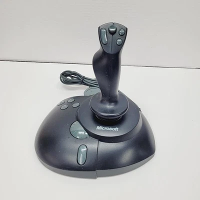 Microsoft Flight Simulator Joystick Sidewinder Precision Pro PC X03-57540 - Imagen 1 de 4