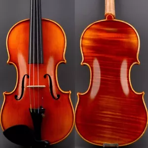 A20+ Pro Master Antique Stradivari Style Violin 1/2 One Piece European Wood Rich - Picture 1 of 12