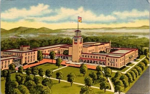 Santa Fe New Mexico NM State Capital Aerial View c1940s Postcard A76 - Picture 1 of 2