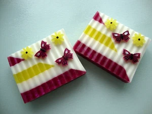 Handmade Glycerin Soap Bars Vegan Palm Free Paraben, SLS/SLES free 100gm + - Picture 1 of 47