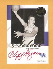 Kentucky Wildcats Certified Autographs Jamal Mashburn Dan Issel Cliff Hagan