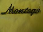 Vintage OEM 69-72 Mercury Montego Front Fender Emblem Badge 5202