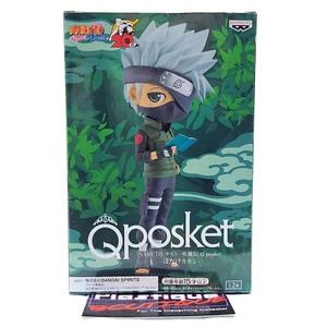 Q Posket Kakashi Hatake Type A NARUTO SHIPPUDEN PVC MISB BANDAI QPOSKET COMP... - Picture 1 of 6