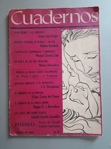 Revista Cuadernos N° 87 - Borges "Shakespeare y las unidades" - Nestor Almendros - Picture 1 of 4