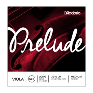 D'Addario Prelude Long Scale Viola Set, Medium Gauge, Authorized Dealer - Picture 1 of 1