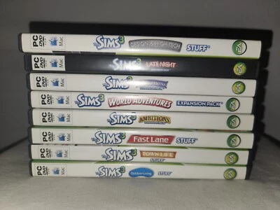 Die Sims 3 PC Konvolut 3x Erweiterungen + 3x Sachen - Bild 1 von 4