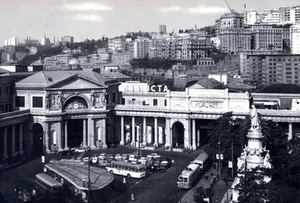 AK POSTKARTE POSTKARTEN LIGURIEN GENUA BAHNHOF PRINZ - Bild 1 von 1