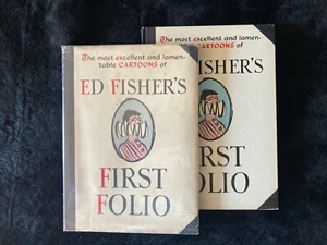 NEW YORKER MAGAZINE "Ed Fisher's First Folio" SIGNED 1st Ed VG+ HB Dust Jacket - Bild 1 von 6