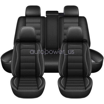 For Honda Accord/Civic/CR-V/Clarity/Insight 2007-2023 Front Rear Black Full Set - Image 1 of 4