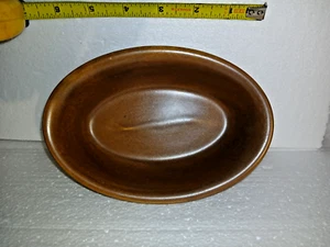Set of 2 Hall brown Boston Baker bowl serving baking #550 stoneware Made in USA - Picture 1 of 3