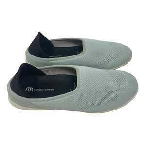 Mahabis Summer Teal Blue Indoor Outdoor Slippers Womens EUR 40 US 8.5-9 - Picture 1 of 8