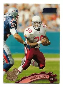 Leeland McElroy 1997 Stadium Club SELTEN Pro Bowl Stempel #24 Arizona Cardinals - Bild 1 von 2