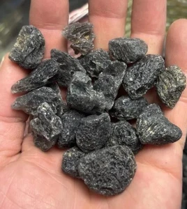 RARO Tectita Indonesia Agni Manitita Áspero Isla Java Meteorito Vendedor de EE. UU. - Imagen 1 de 6