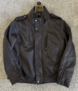 Calvin Klein Herren Jacke klein dunkelbraun warm gefüttert Mantel - Bild 1 von 17