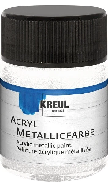 (€110,00/L) 50 ml KREUL Acryl Metallicfarbe 16 Farbtöne DIY Hobby - Bild 1 von 2