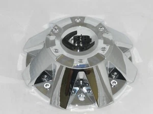 VISION WHEELS CHROME 420 LOCKER WHEEL RIM CENTER CAP BACK:C420GB-8 C-362-1 - Picture 1 of 2