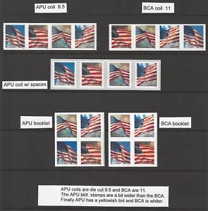 USA Sc. 5871-90 (F) Flags 2024 MNH 20 diff. in coil strips and bklt. blocks - Picture 1 of 1