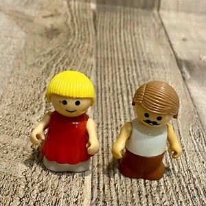 Vintage Playskool Lil Playmates Figures 2 Total - Picture 1 of 3