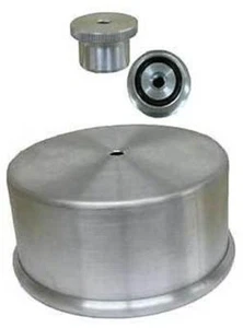 Sombrero de cubierta de carburador de aluminio y combo de tuerca de 5/16" Holley - Imagen 1 de 1