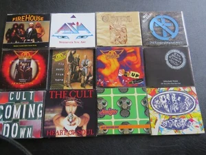 ROCK - 12 x CD Single Job Lot - Asia/Bad Religion/Aerosmith/Cult/Almighty - Imagen 1 de 13