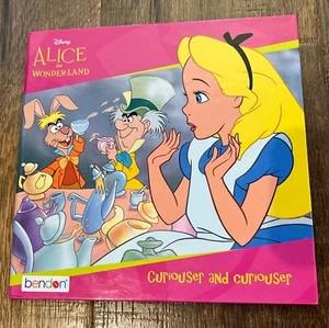Disney "Curiouser and Curiouser" Alice in Wonderland Short Story Book for Kids - Picture 1 of 3