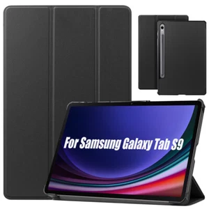 Funda de cuero a prueba de golpes con soporte para Samsung Galaxy Tab S9 Plus/S9 Ultra/S9 - Imagen 1 de 23