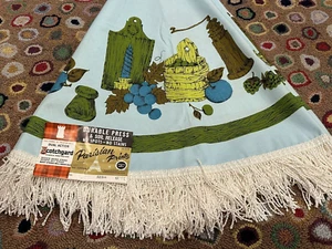 PARISIAN PRINTS OLDE HOMESTEAD MCM 68" RUNDE TISCHDECKE FRANZÖSISCH SCOTCHGARD NEU - Bild 1 von 7