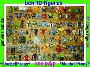 Ben 10 Ben Ten Actionfiguren 4" Bereich 100+ Figuren Original Bandai One P&P _G - Bild 1 von 209
