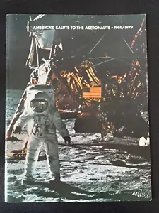 America's Salute To The Astronauts 1969/1979 Program Dunes Casino Las Vegas NASA - Picture 1 of 9