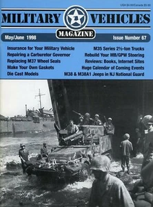 Military Vehicles Magazine May/June 1998 Issue 67 Die Cast Models - Imagen 1 de 2