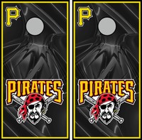 Pittsburgh Steelers 0588 single custom cornhole board game vinyl wrap sticker