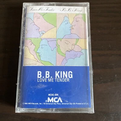 B. B. King - LOVE ME TENDER -  Cassette Tape - New & Factory Sealed - Image 1 of 2