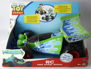 TOY STORY RC FREE WHEEL BUGGY PUSH AND GO ACTION PIXAR COLLECTING THINKWAY NEW ! - Picture 1 of 8