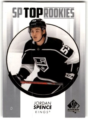 2022-23 SP Authentic Top Rookies Jordan Spence #TR-18 Los Angeles Kings - Image 1 of 2
