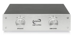Lautsprecher Verstärker-Umschalter – 200W Dynavox AMP-S PRO - Silber - Bild 1 von 6