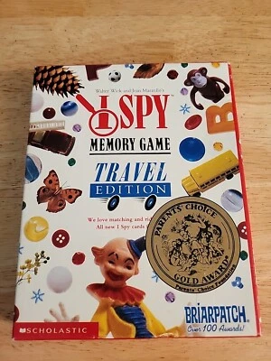 I Spy Memory Game Travel Edition Briarpatch Scholastic 2002 - Image 1 of 4