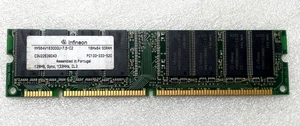 MEMORY HYS64V16300GU-7.5-C2 16MX64 SDRAM PC133-333-520 128MB, SYNC, 133MHz, CL3 - Picture 1 of 7