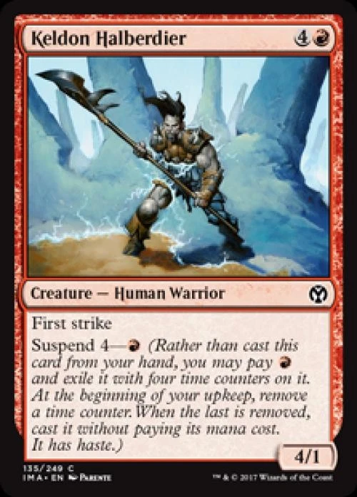 Keldon Halberdier - Near Mint MTG Iconic Masters - Image 1 of 1