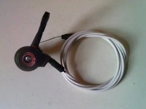 NOS VINTAGE SHIMANO POSITRON 5spd HEADSTEM MOUNT SINGLE 5spd GEAR LEVER & Cable - Picture 1 of 7